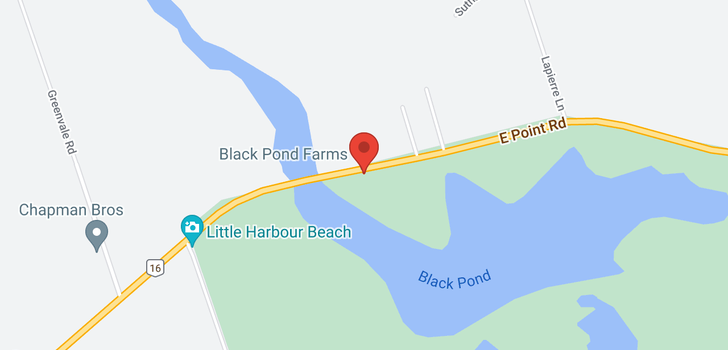 map of 1620 East Point Road